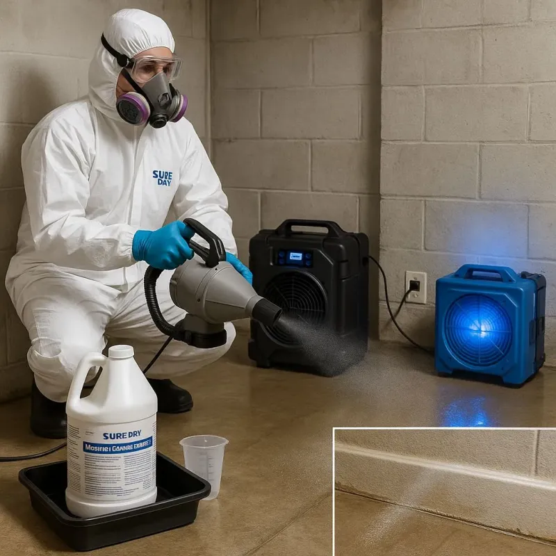 Sanitization and Odor Removal process in Brownville, NJ